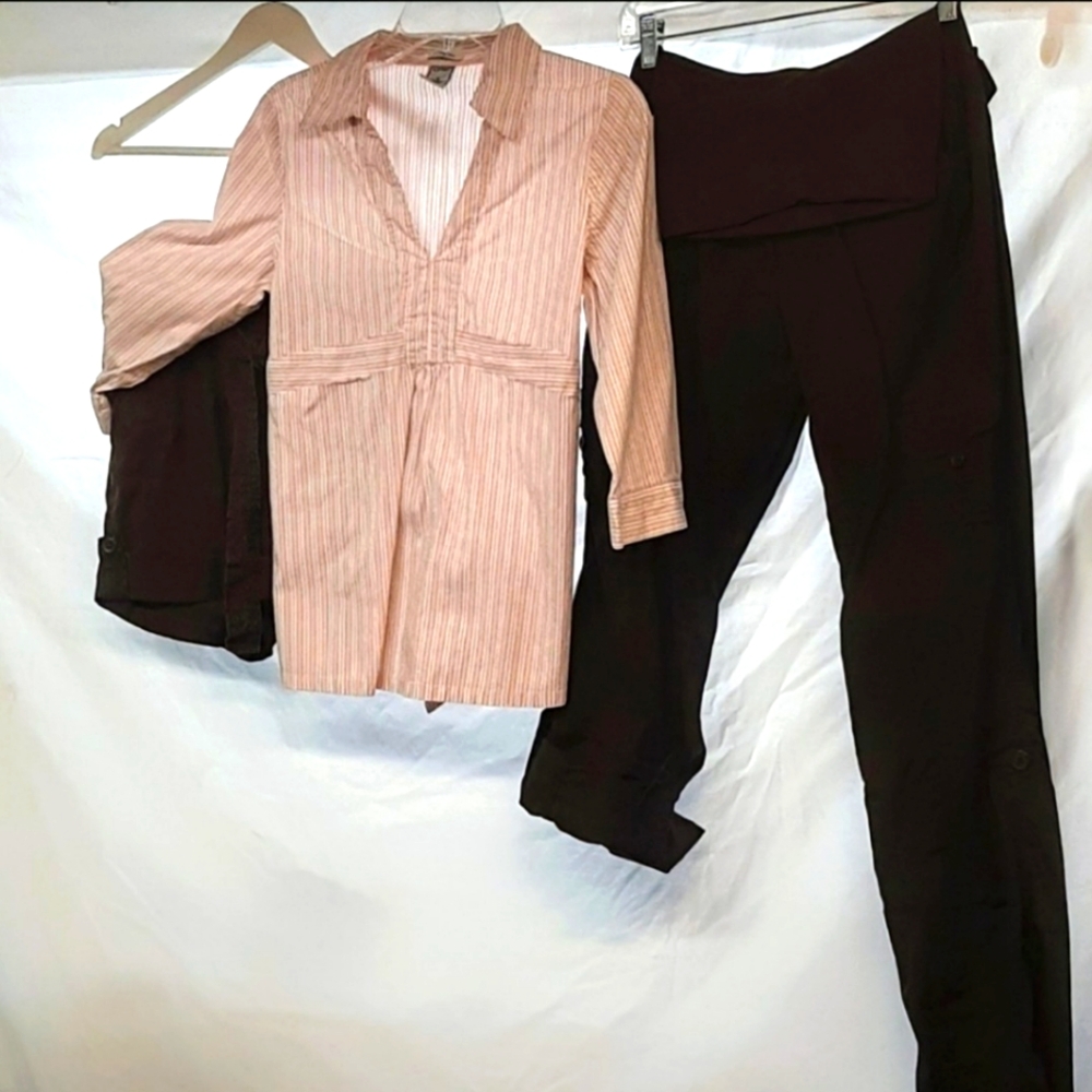3PC Maternity Size Medium 4-in-1 Outfit Set